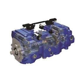 The X3 motor pairs with back-to-back or single pump options, offering a 36% increase in the side load capacity over previous Eaton pumps.